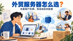 外贸服务器怎么选？先看客户在哪，再选地区和配置