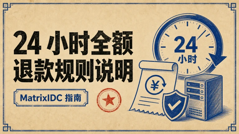24 小时全额退款规则说明封面图